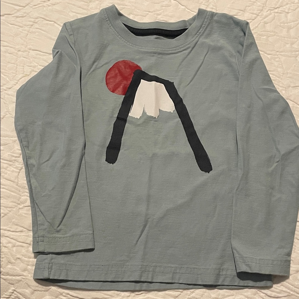 Tea Collection Kids Graphic Long Sleeve Shirt - Blue